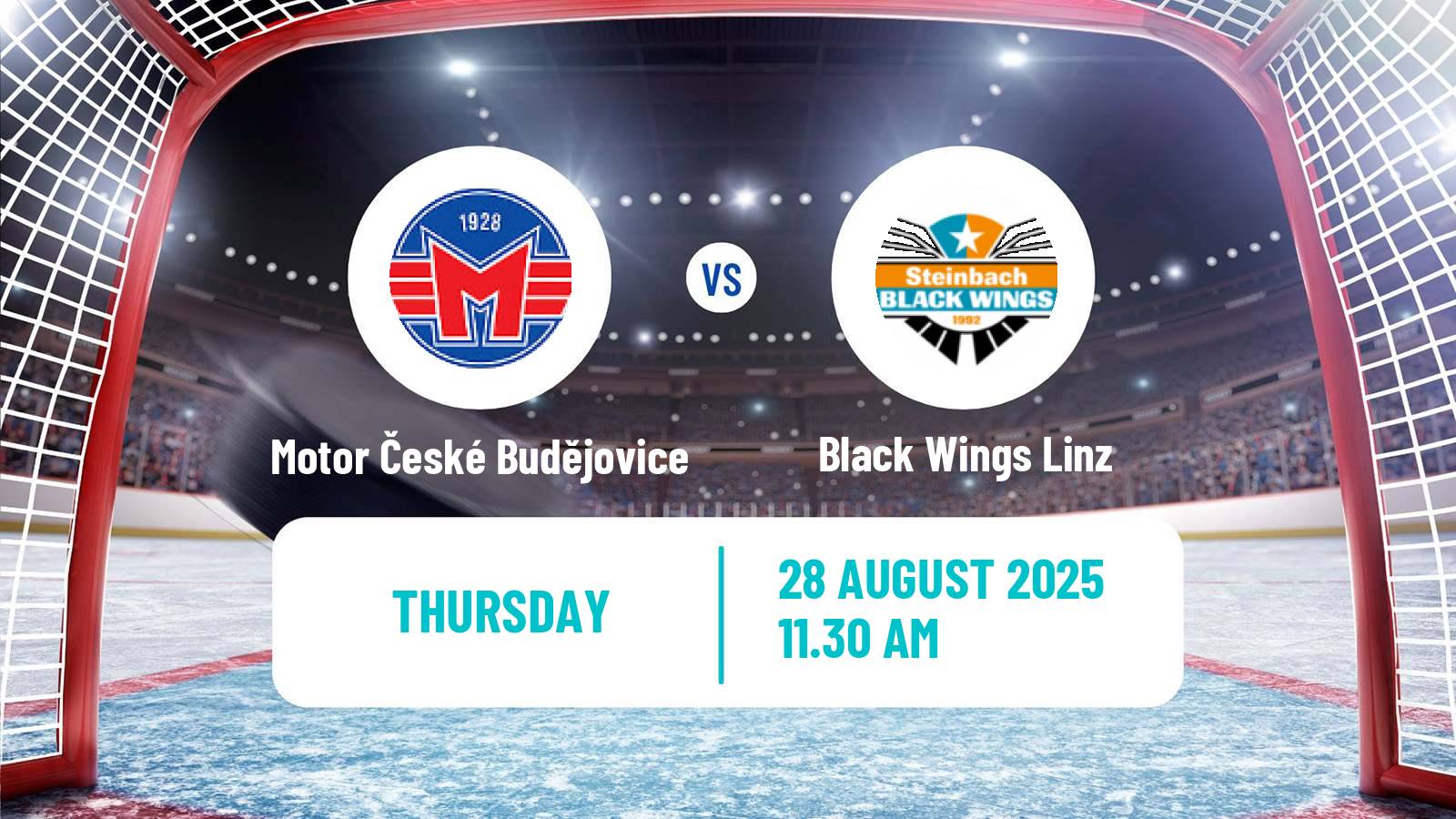 Hockey Club Friendly Ice Hockey Motor České Budějovice - Black Wings Linz