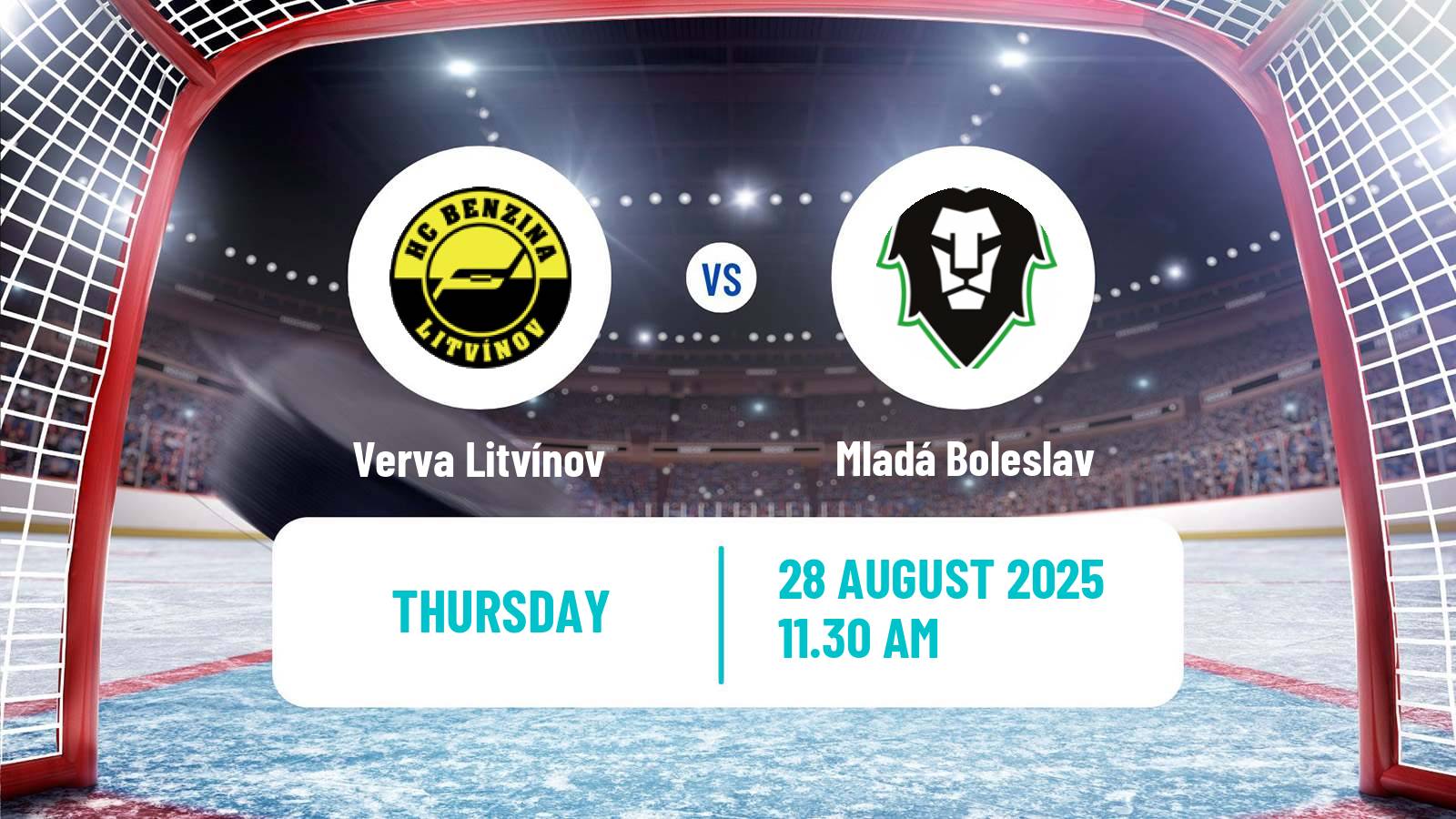 Hockey Club Friendly Ice Hockey Verva Litvínov - Mladá Boleslav