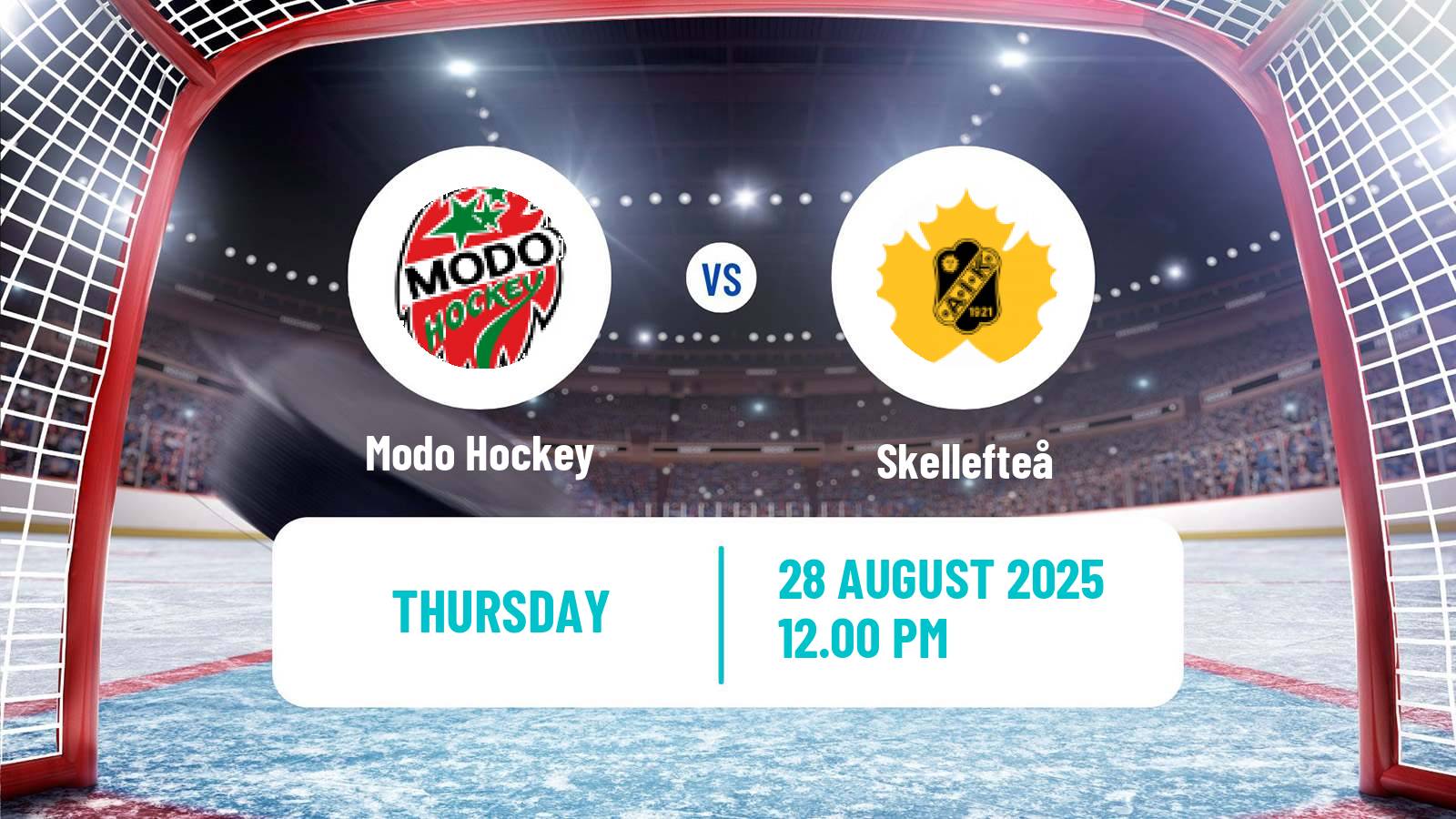 Hockey Club Friendly Ice Hockey Modo - Skellefteå