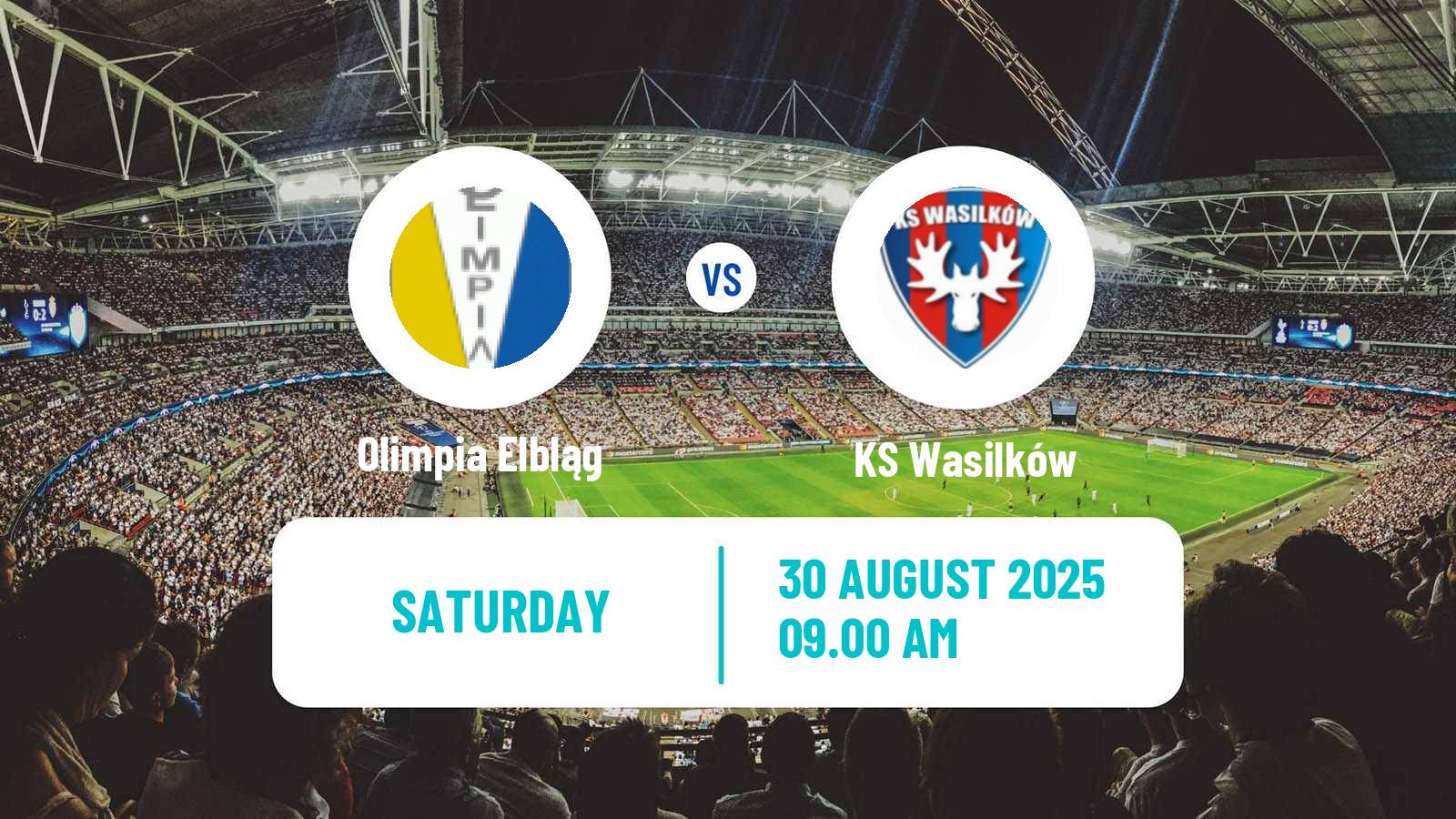 Football Polish Division 3 - Group I Olimpia Elbląg - Wasilków