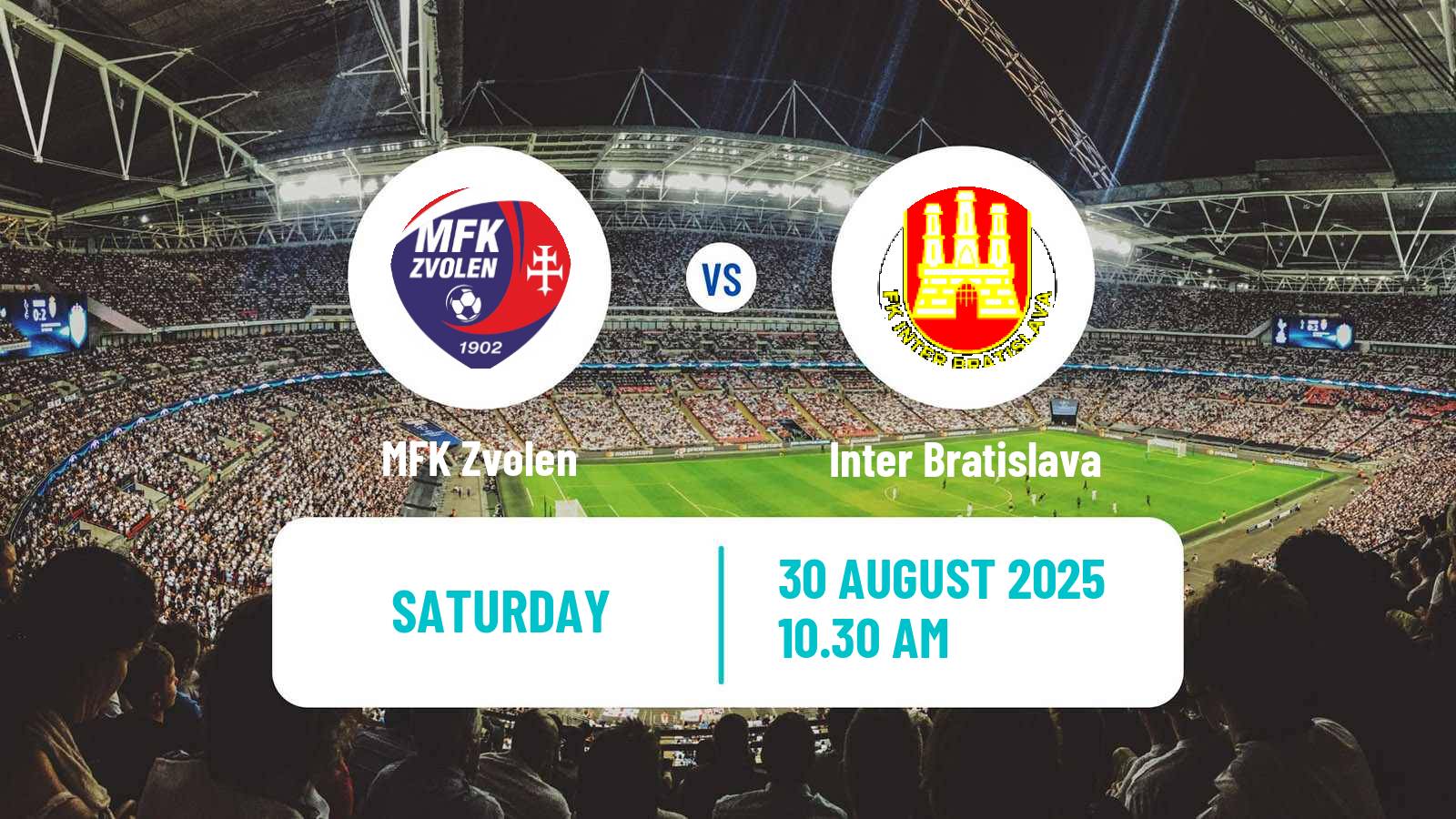 Football Slovak 2 Liga Zvolen - Inter Bratislava