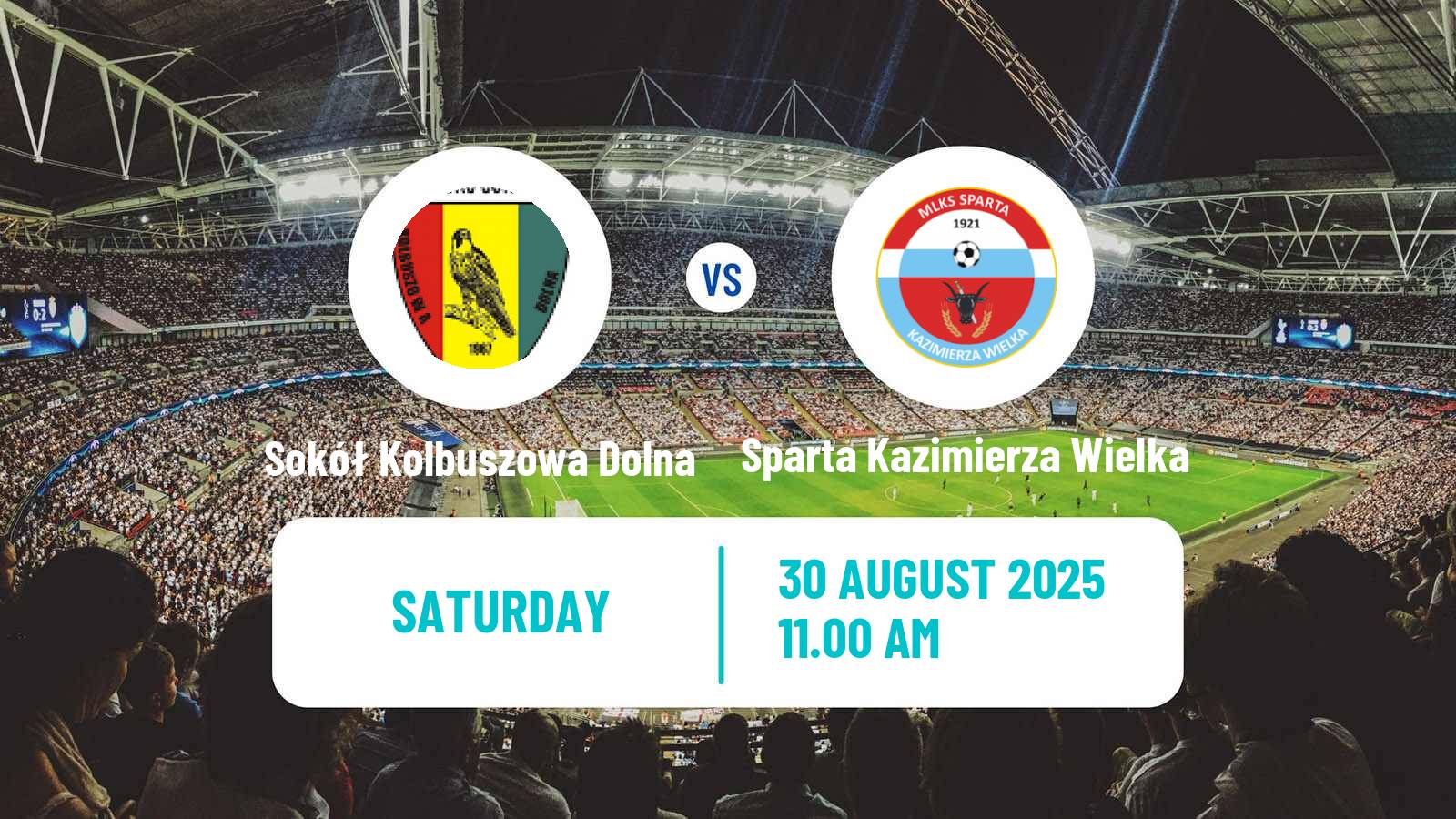 Football Polish Division 3 - Group IV Sokół Kolbuszowa Dolna - Sparta Kazimierza Wielka
