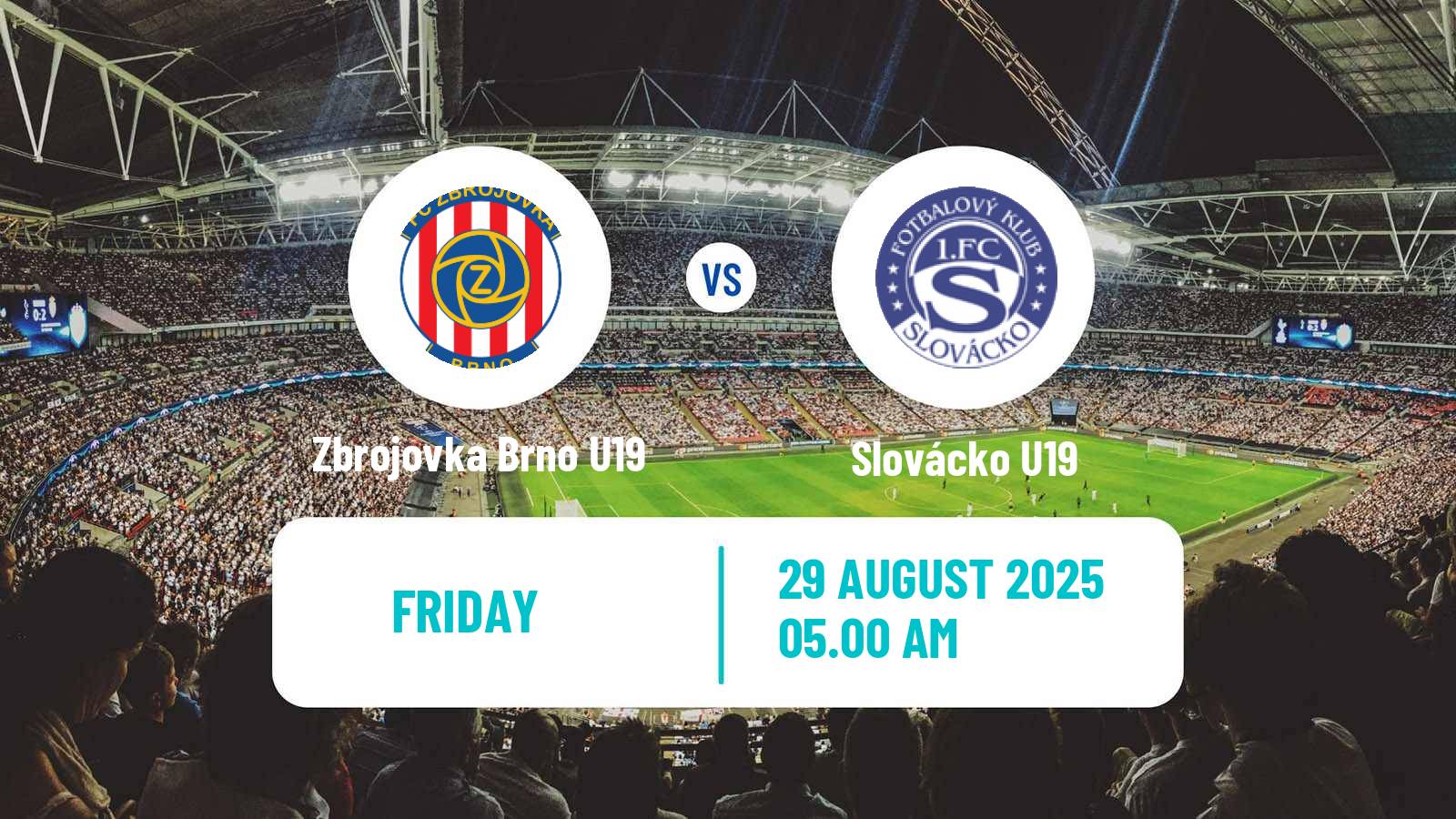 Football Czech U19 League Zbrojovka Brno U19 - Slovácko U19