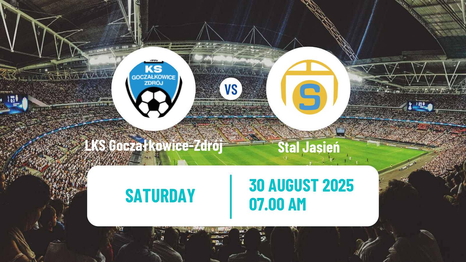 Football Polish Division 3 - Group III LKS Goczałkowice-Zdrój - Stal Jasień