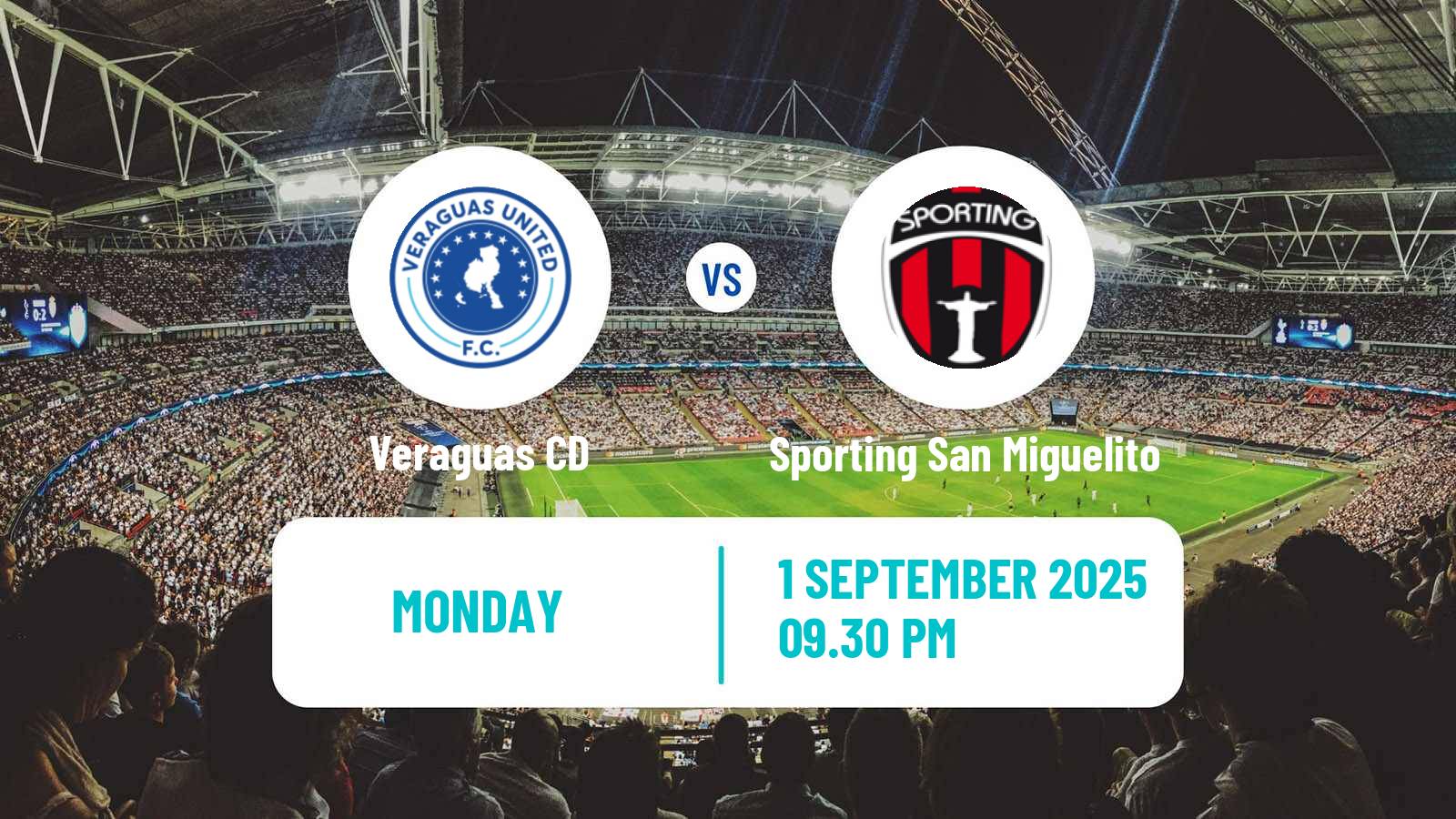 Football Liga Panamena de Futbol Veraguas - Sporting San Miguelito