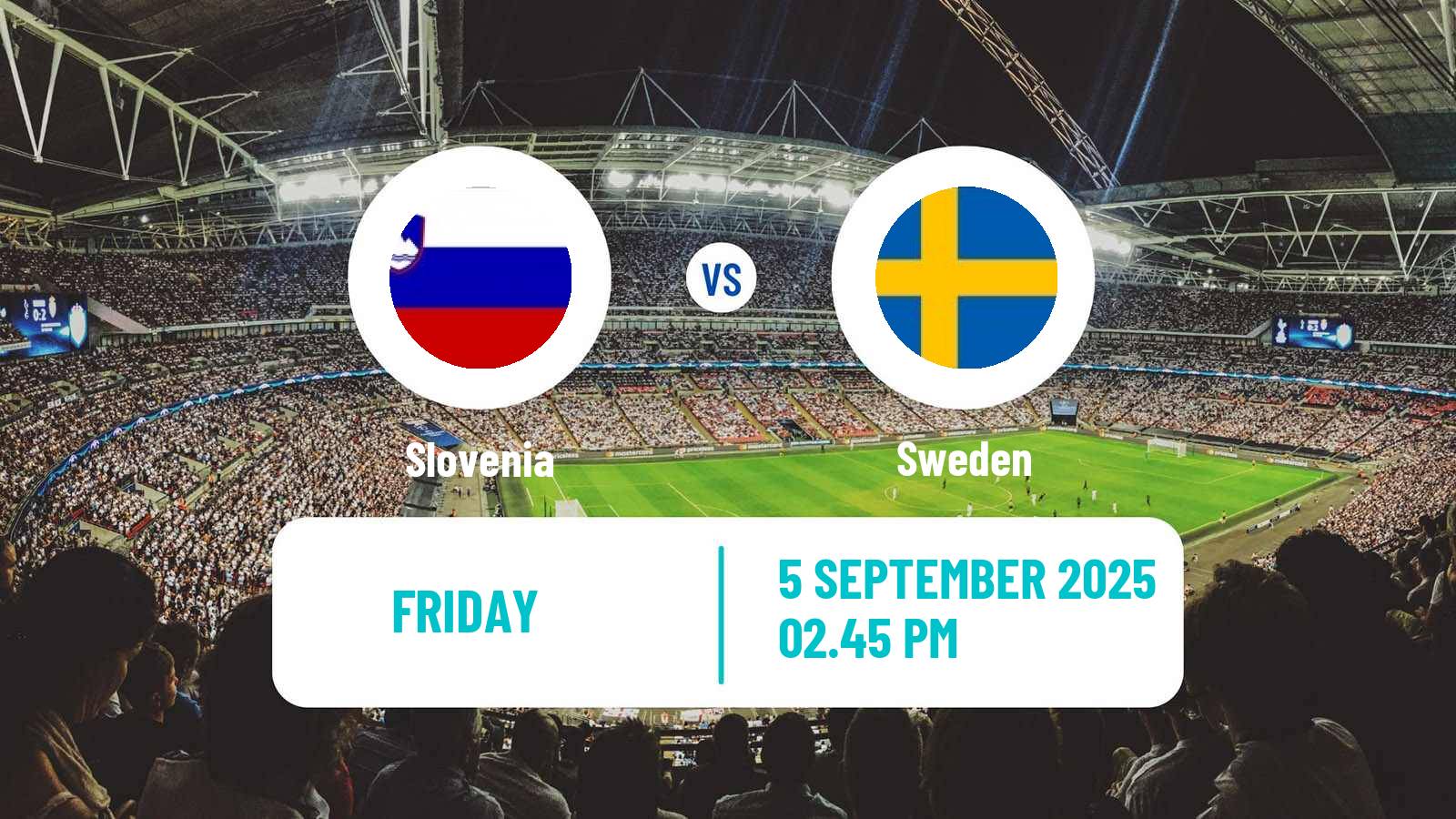 Football FIFA World Cup Slovenia - Sweden