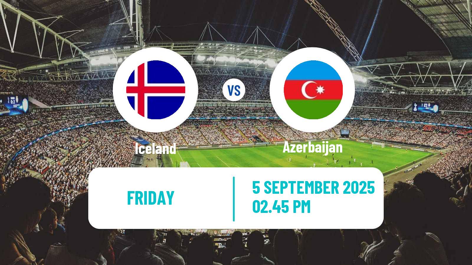 Football FIFA World Cup Iceland - Azerbaijan