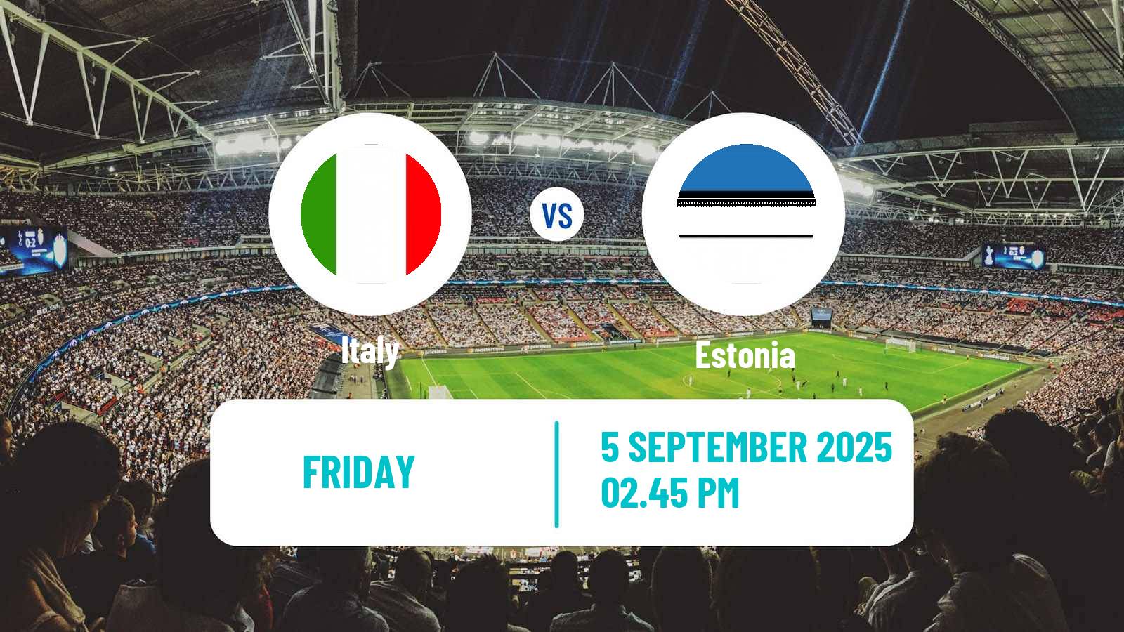 Football FIFA World Cup Italy - Estonia
