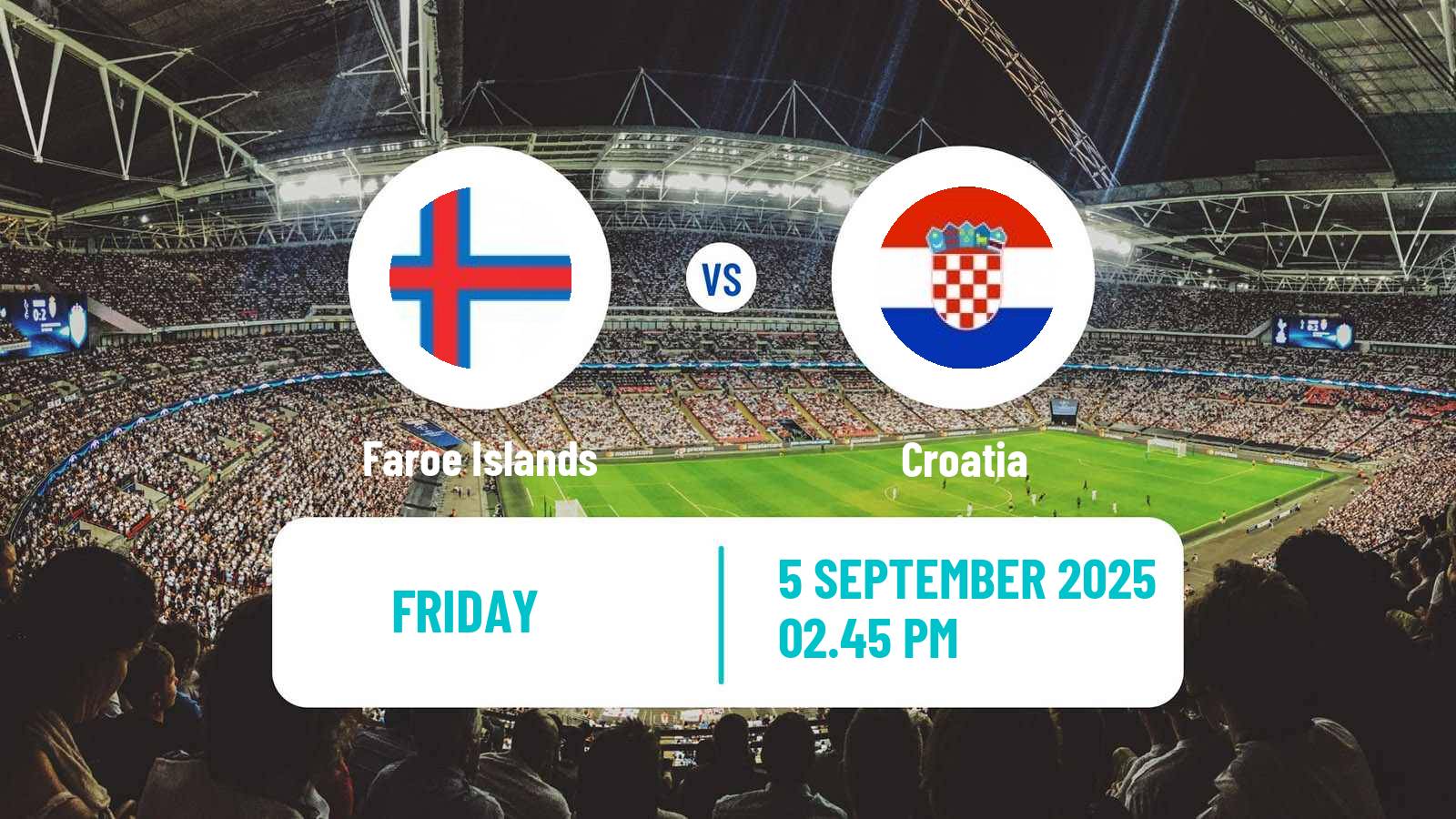 Football FIFA World Cup Faroe Islands - Croatia