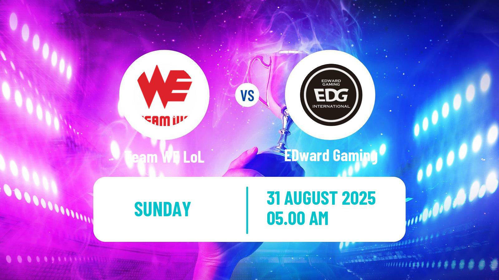 Esports League Of Legends Lpl Team WE - EDward Gaming