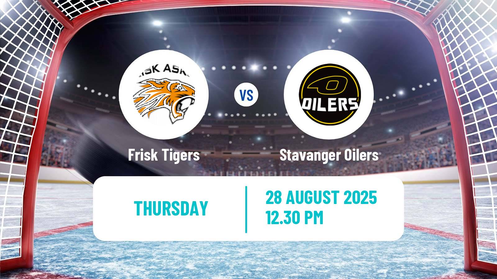 Hockey Club Friendly Ice Hockey Frisk Tigers - Stavanger Oilers