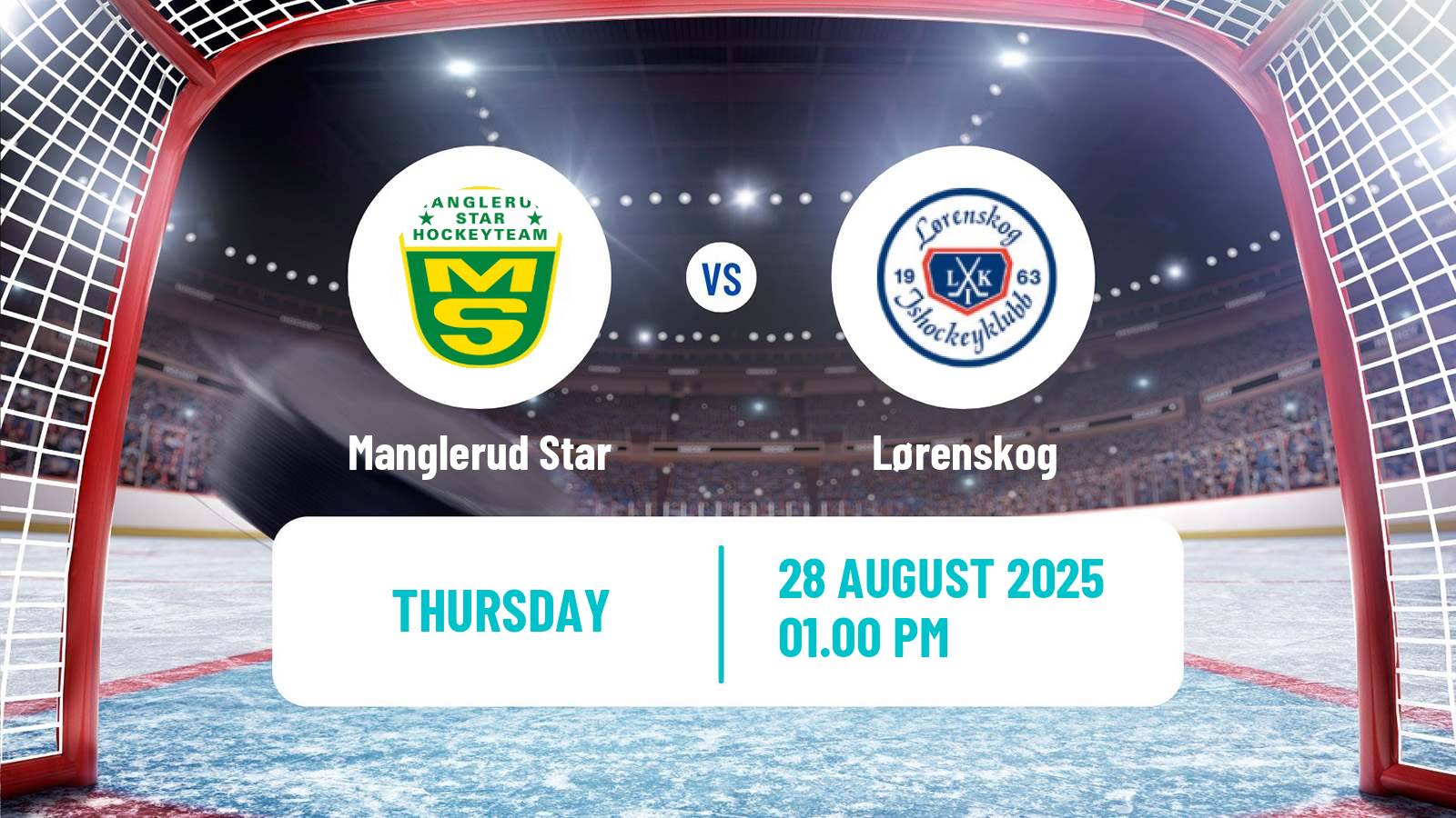 Hockey Club Friendly Ice Hockey Manglerud Star - Lørenskog
