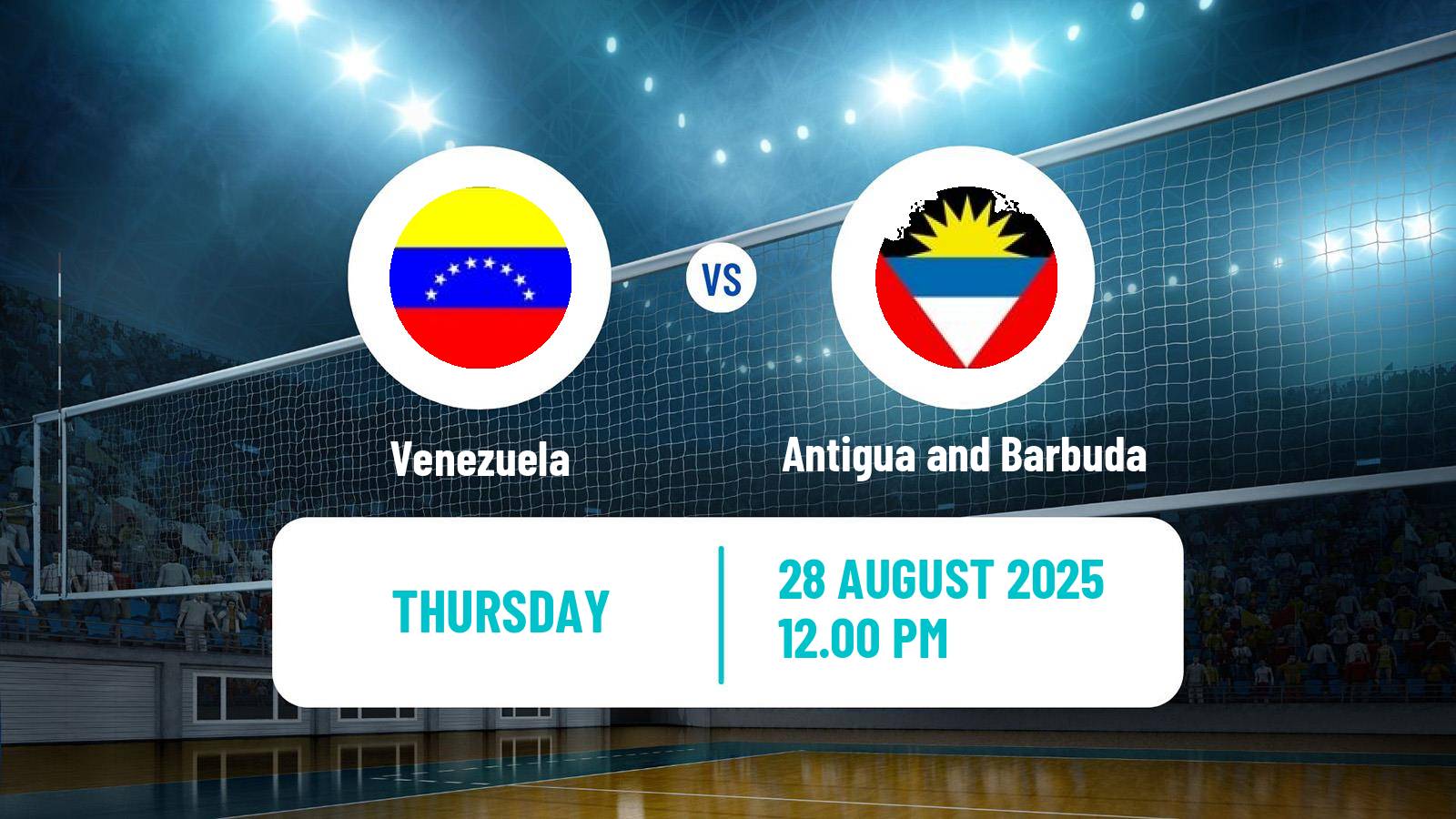 Volleyball Pan-American Cup Volleyball Venezuela - Antigua and Barbuda