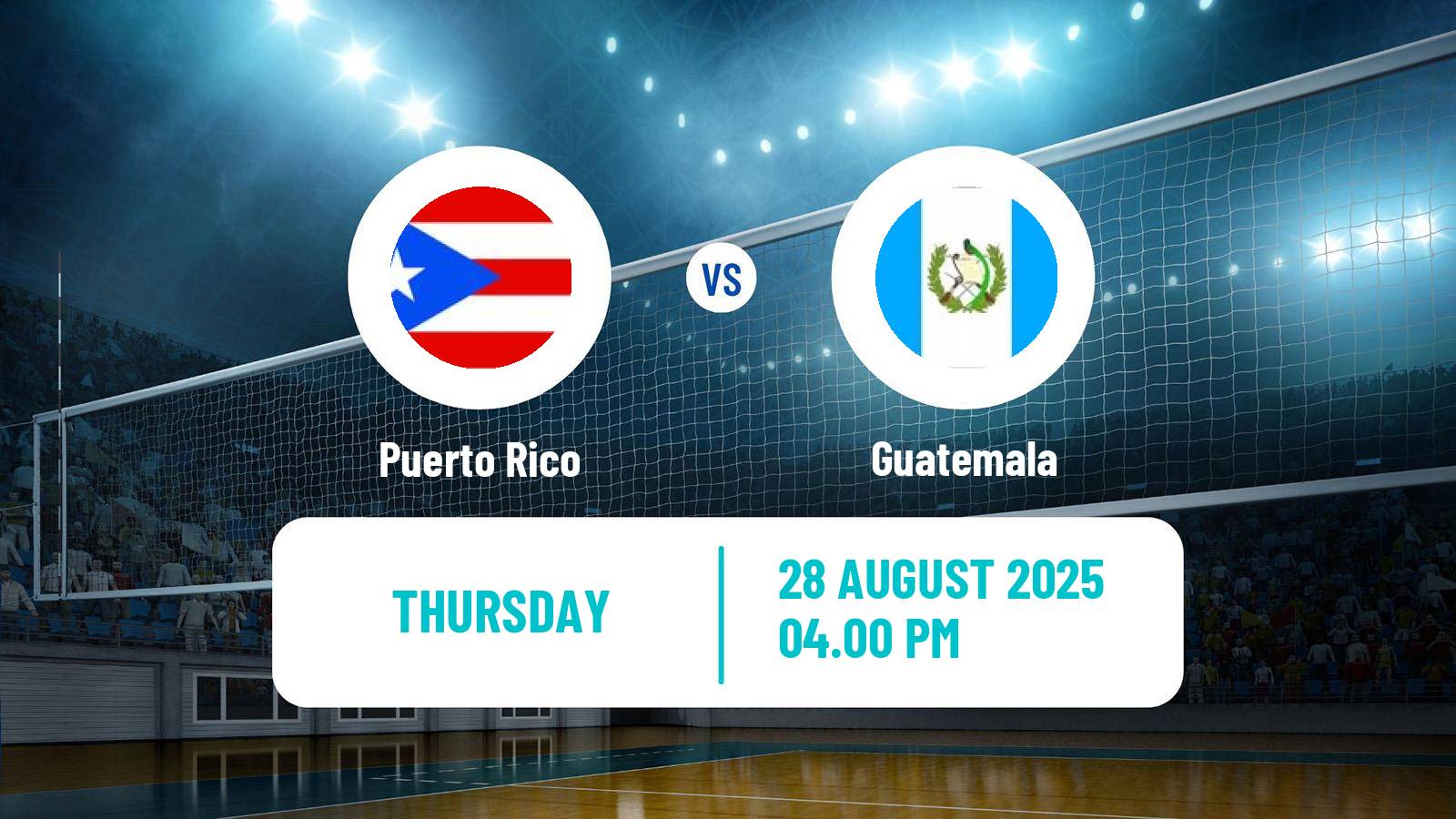 Volleyball Pan-American Cup Volleyball Puerto Rico - Guatemala