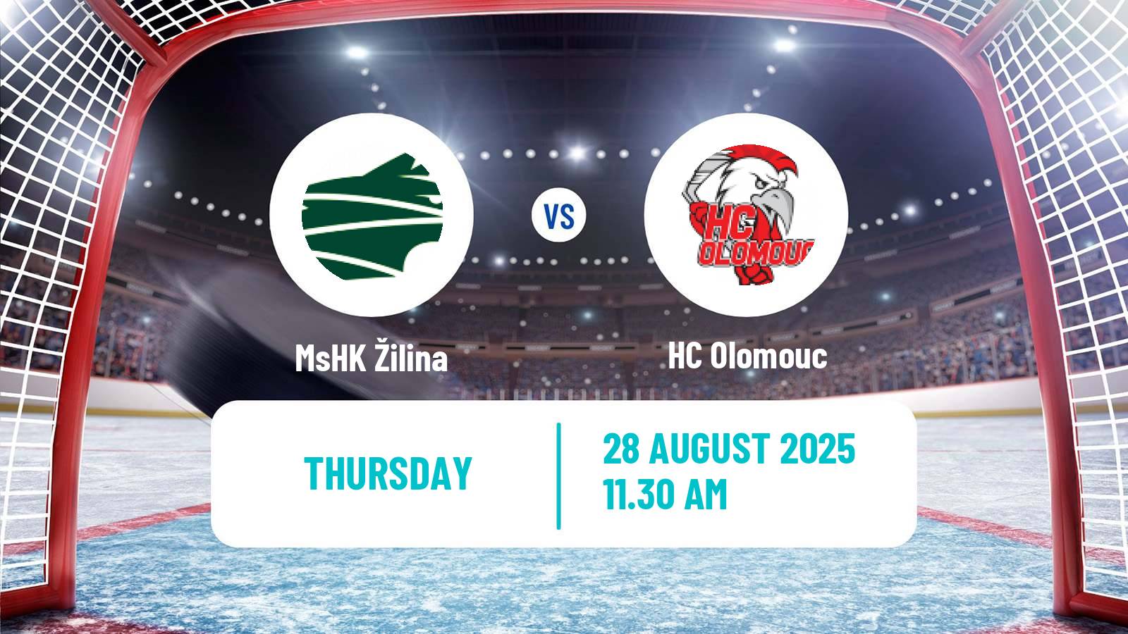 Hockey Club Friendly Ice Hockey MsHK Žilina - Olomouc