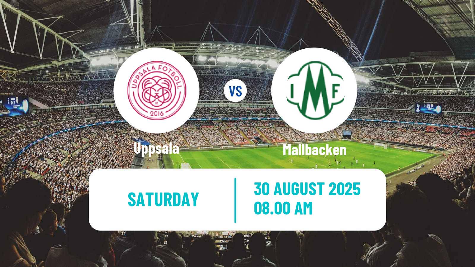 Football Swedish Elitettan Women Uppsala - Mallbacken