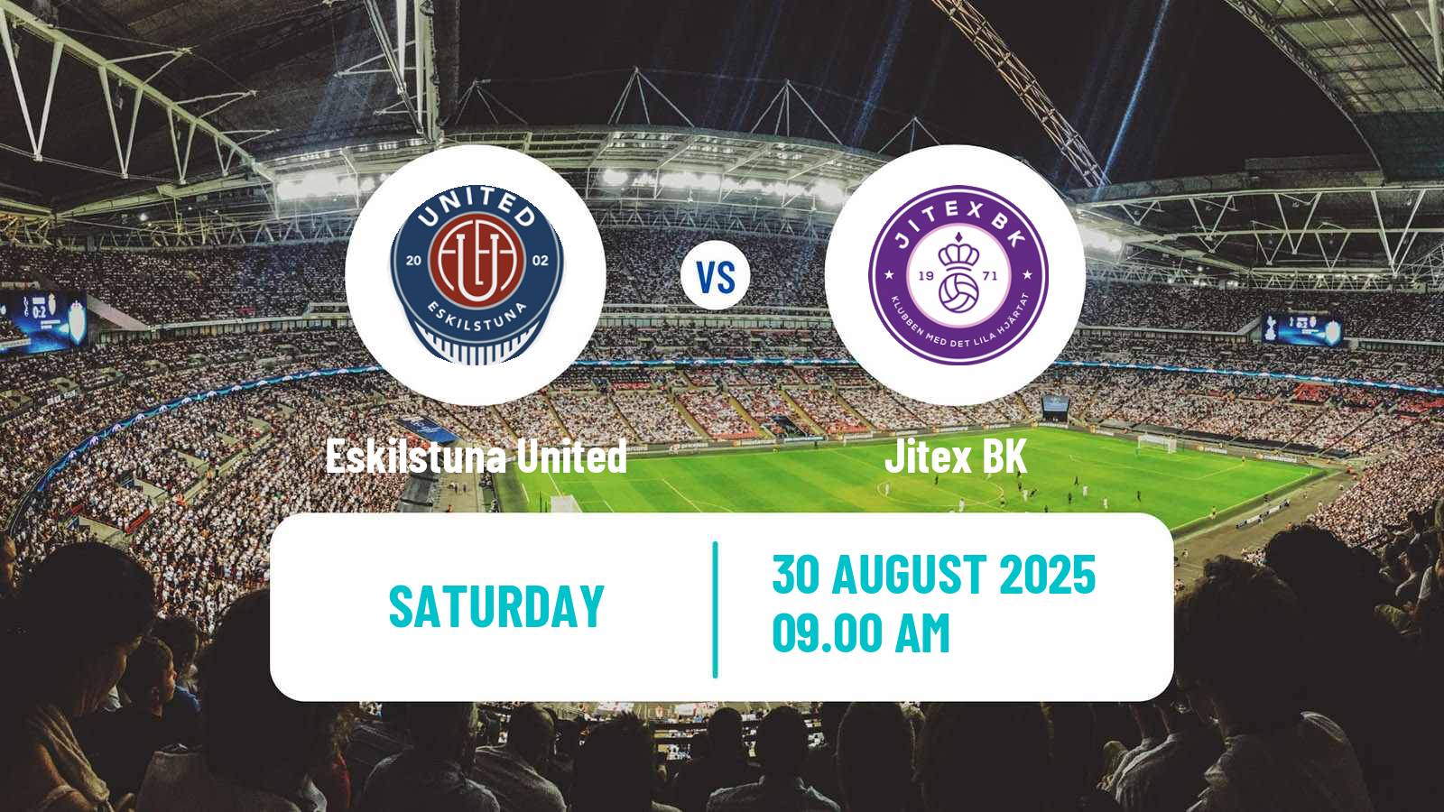 Football Swedish Elitettan Women Eskilstuna United - Jitex
