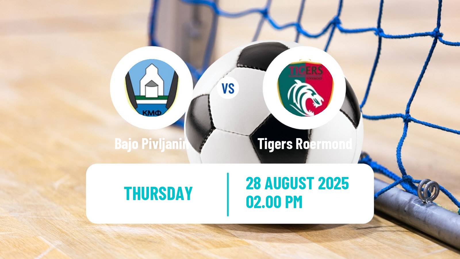Futsal UEFA Futsal Champions League Bajo Pivljanin - Tigers Roermond