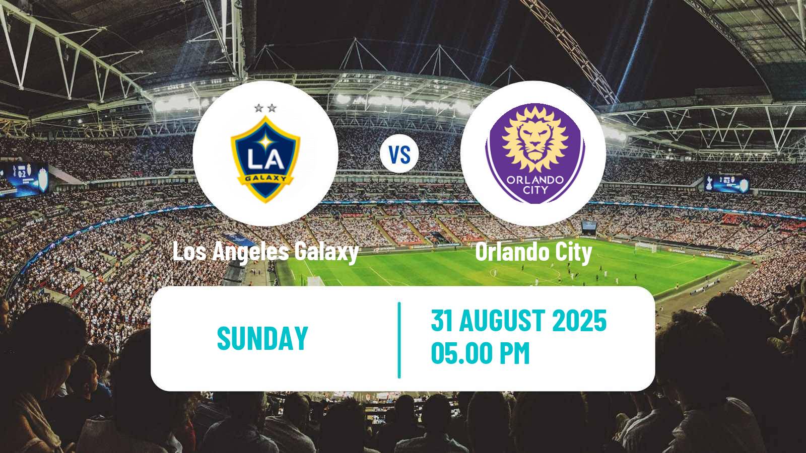 Football CONCACAF League Cup Los Angeles Galaxy - Orlando City