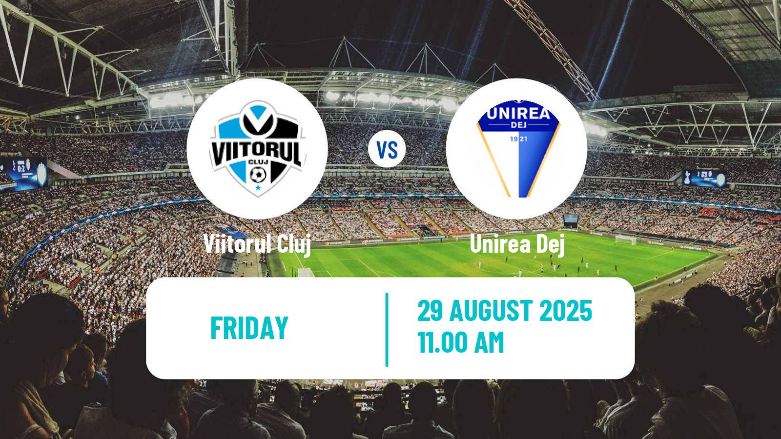 Football Romanian Liga 3 - Seria 8 Viitorul Cluj - Unirea Dej
