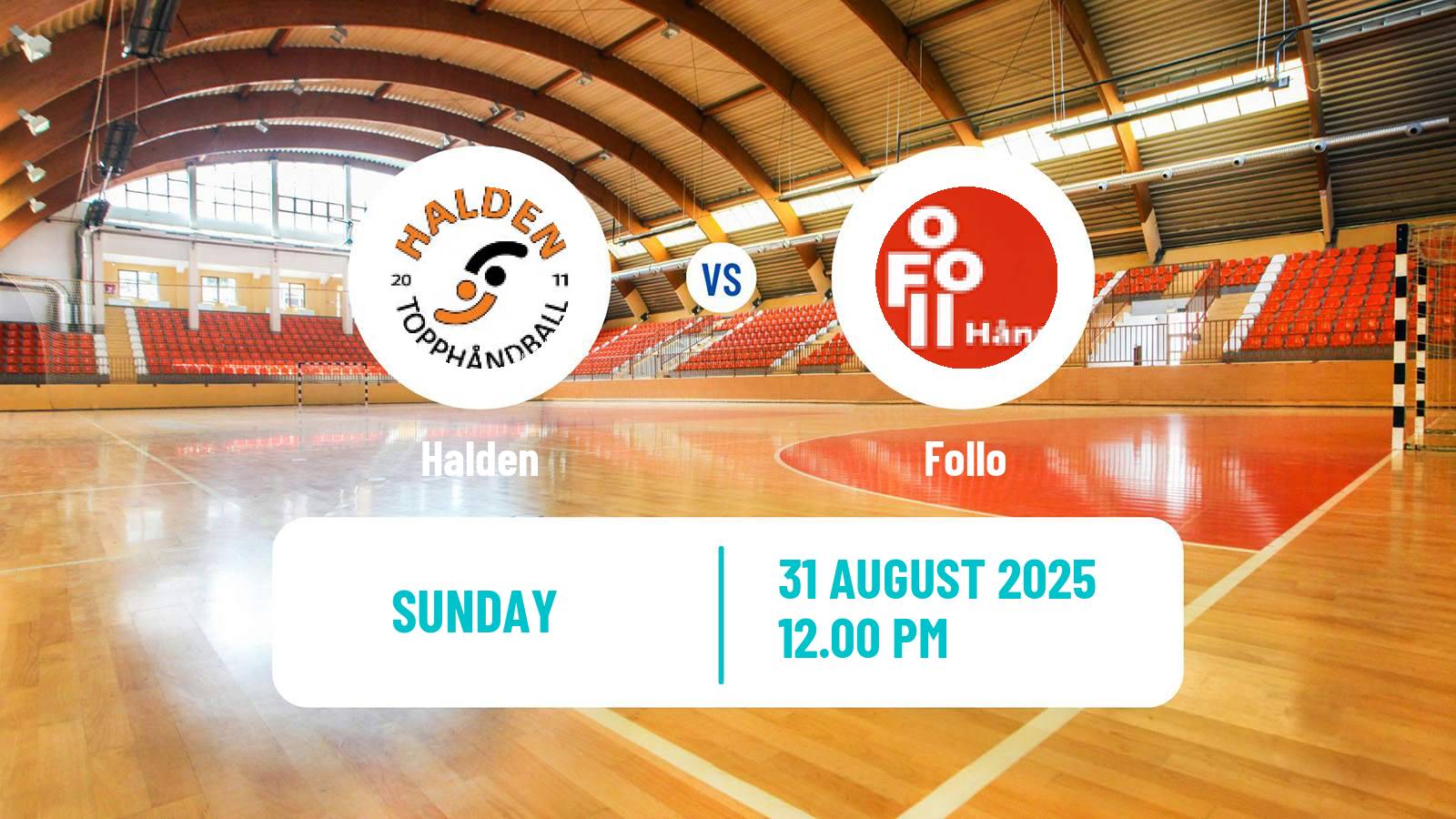 Handball Norwegian Eliteserien Handball Halden - Follo