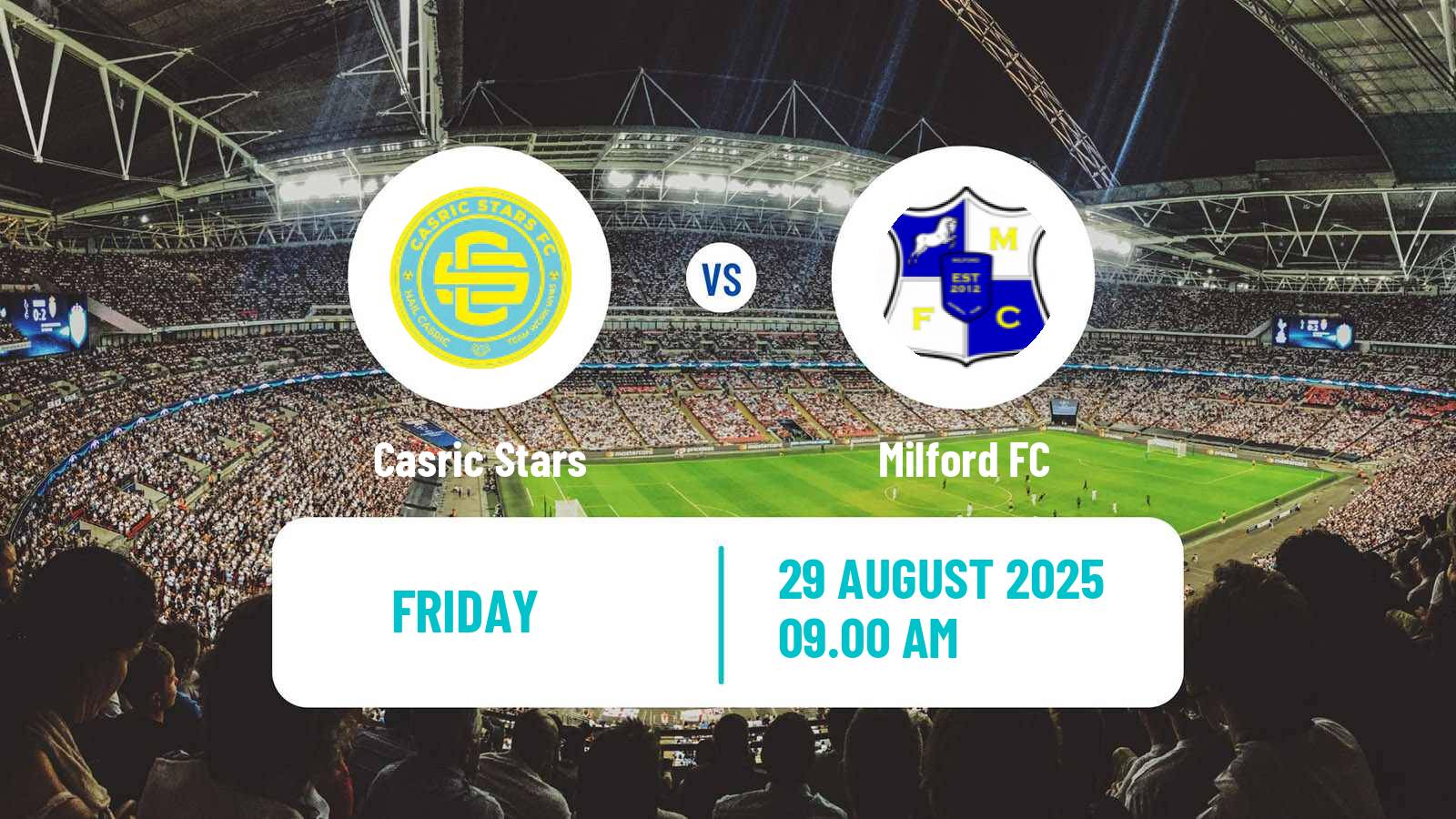 Football South African First Division Casric Stars - Milford