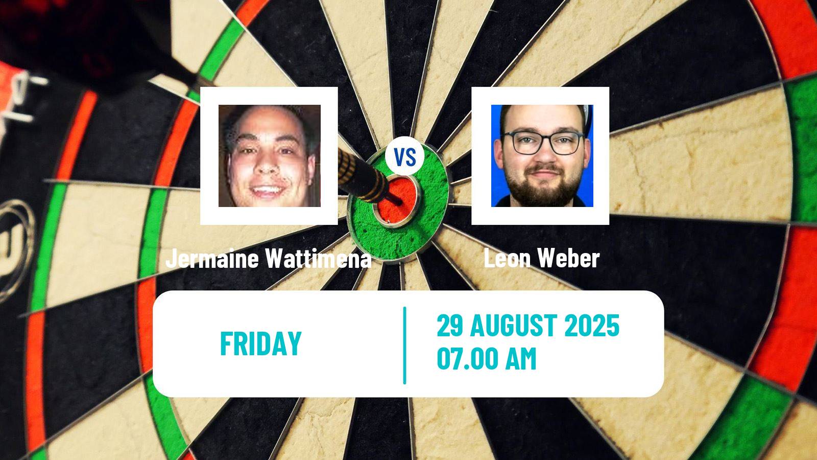 Darts European Tour 10 Jermaine Wattimena - Leon Weber