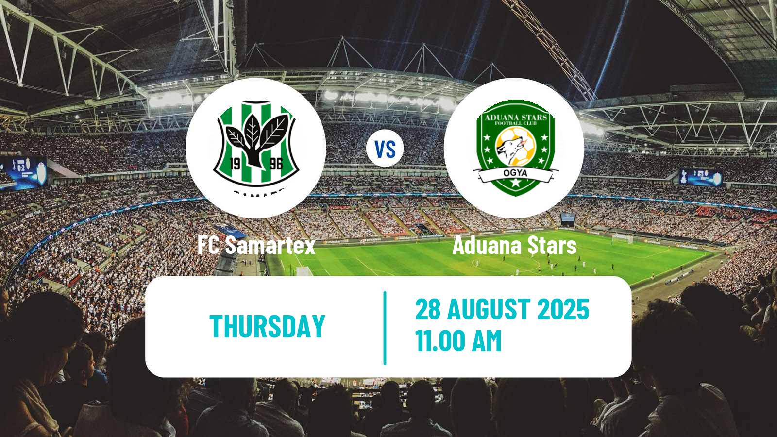 Football Club Friendly Samartex - Aduana Stars