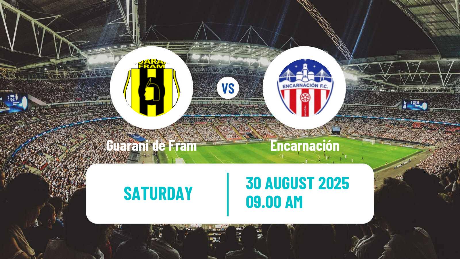 Football Paraguayan Division Intermedia Guarani de Fram - Encarnación