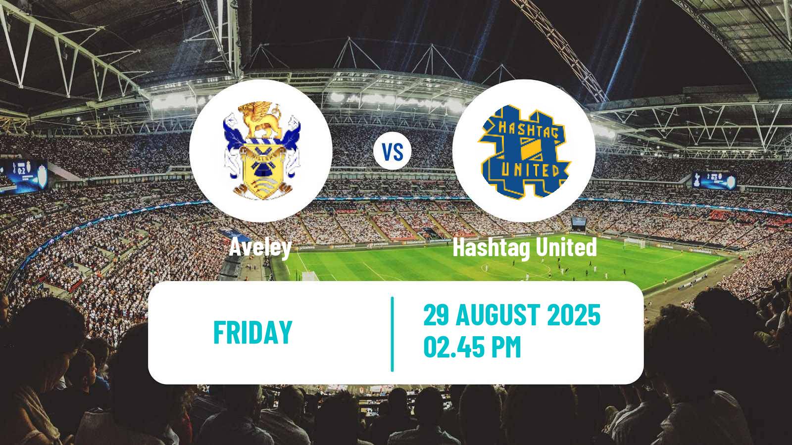 Football English FA Cup Aveley - Hashtag United