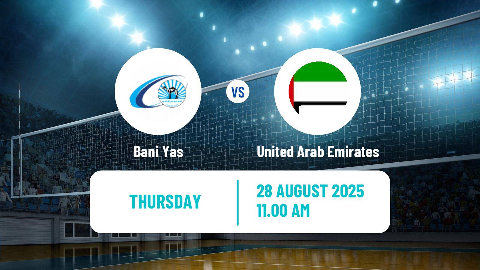 Volleyball Friendly International Volleyball Bani Yas - United Arab Emirates