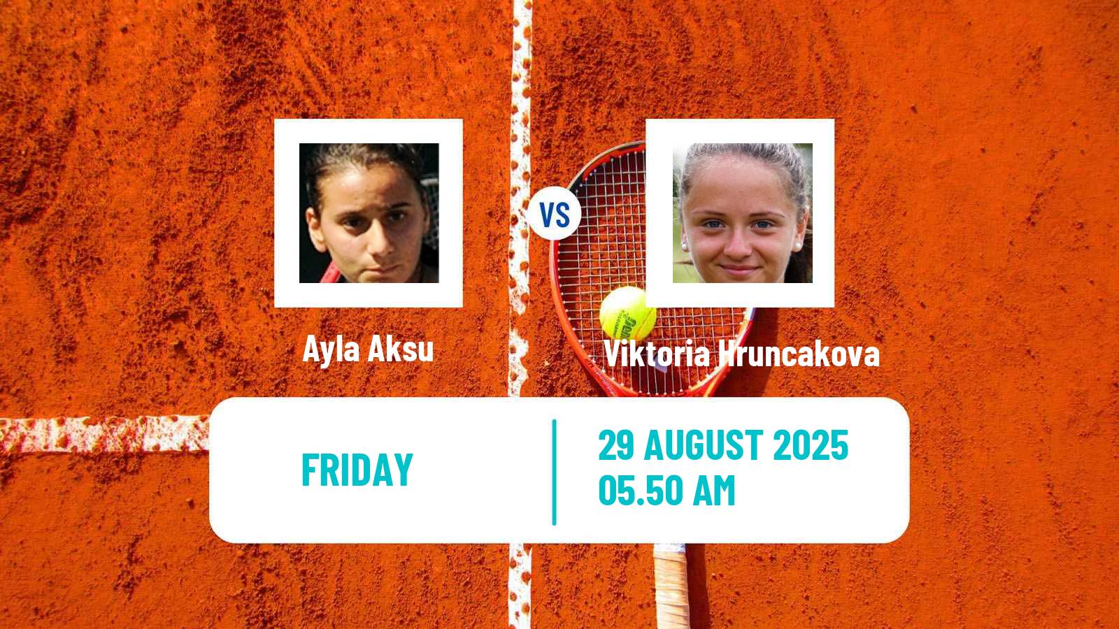 Tennis ITF W35 Heraklion Women Ayla Aksu - Viktoria Hruncakova