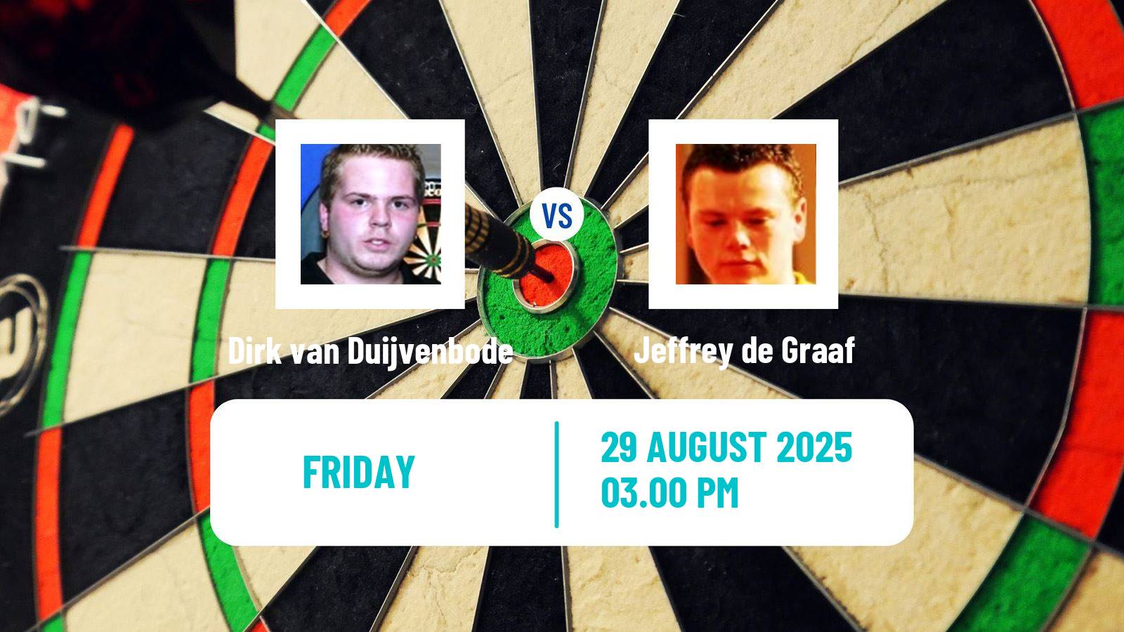 Darts European Tour 10 Dirk van Duijvenbode - Jeffrey de Graaf