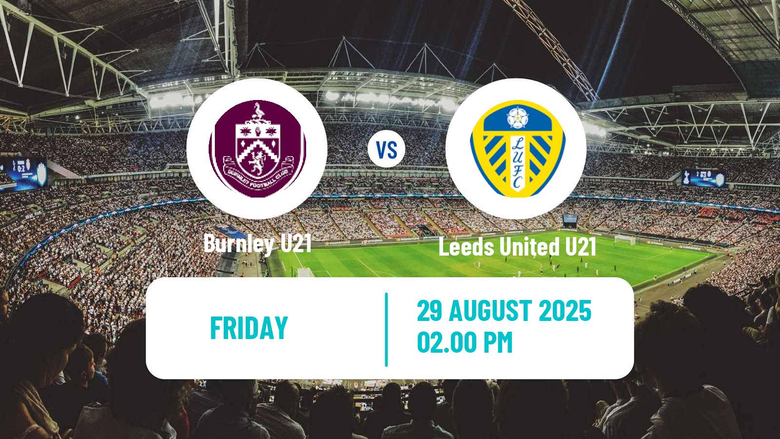 Football English Premier League 2 Burnley U21 - Leeds United U21