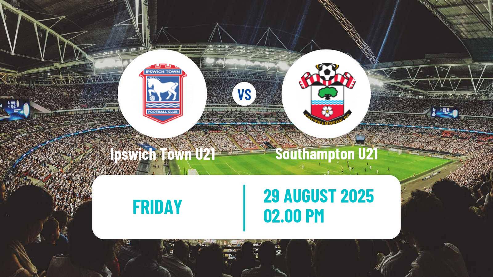 Football English Premier League 2 Ipswich Town U21 - Southampton U21