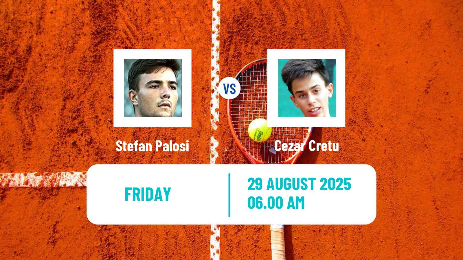 Tennis ITF M15 Bucharest 4 Men Stefan Palosi - Cezar Cretu