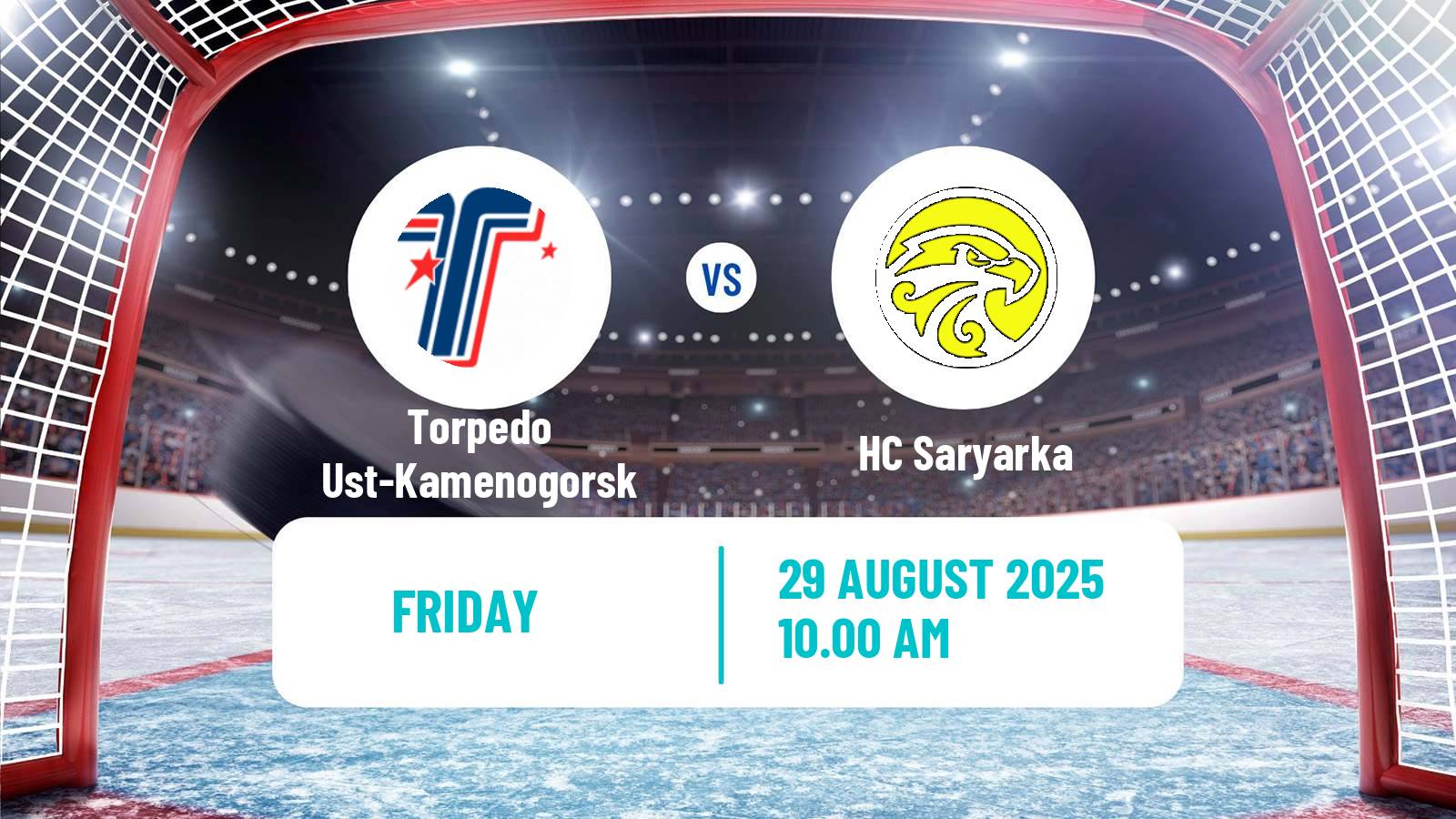 Hockey Kazakh Ice Hockey Cup Torpedo Ust-Kamenogorsk - Saryarka