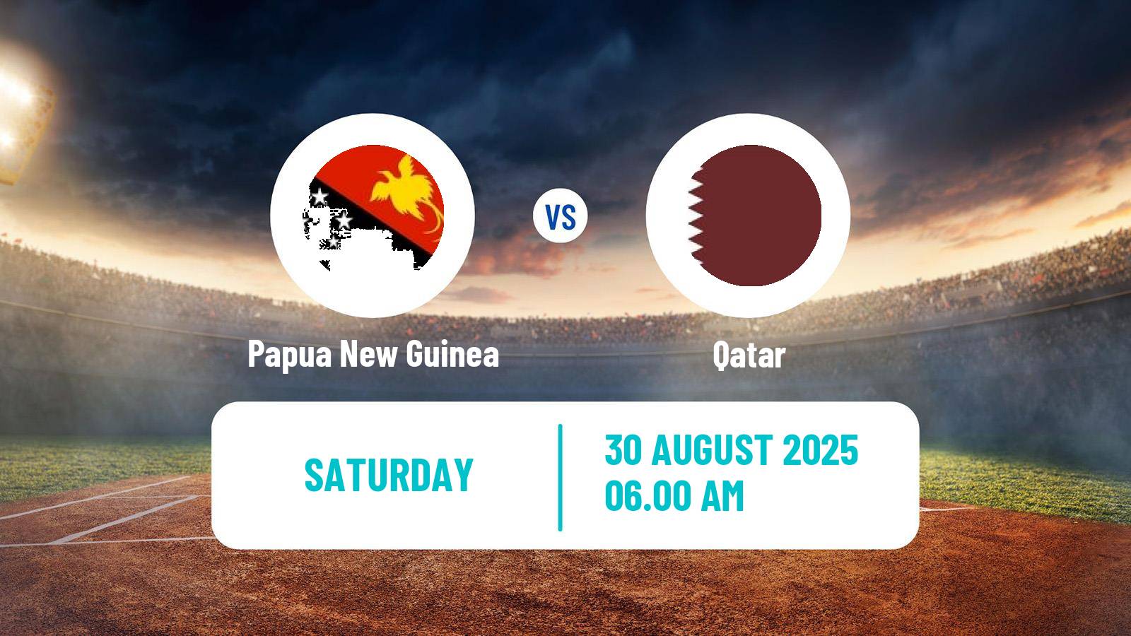Cricket CWC Challenge League Cricket Papua New Guinea - Qatar