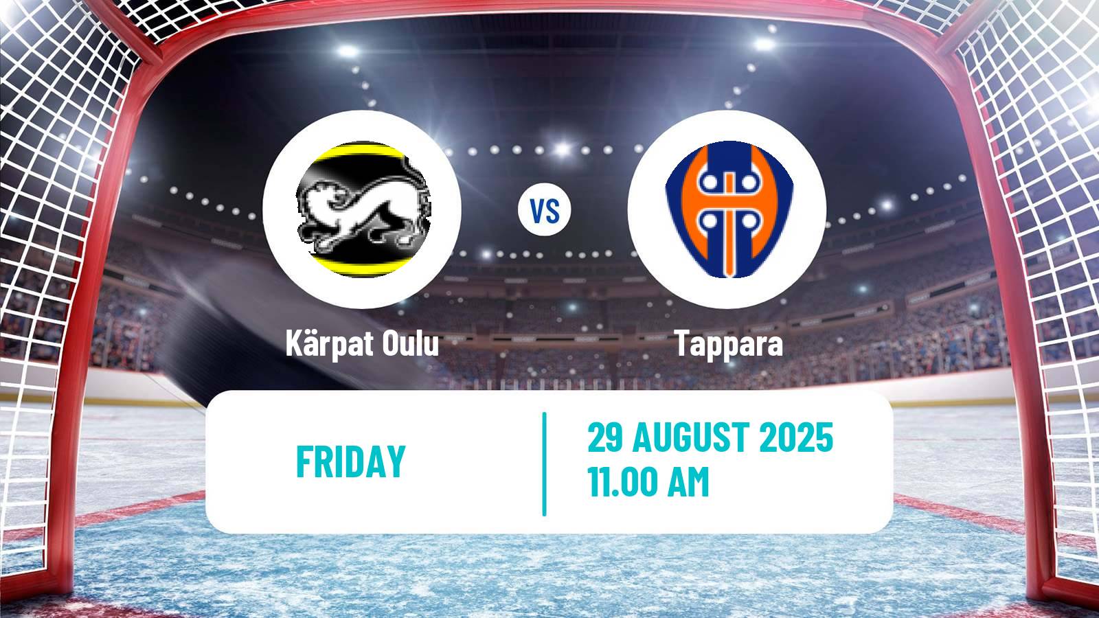 Hockey Club Friendly Ice Hockey Kärpät - Tappara