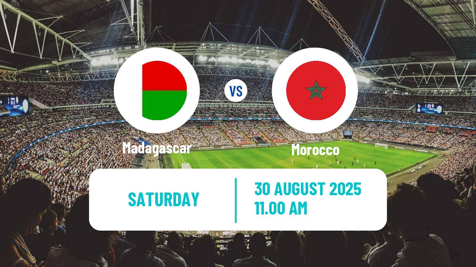 Football African Nations Championship Madagascar - Morocco