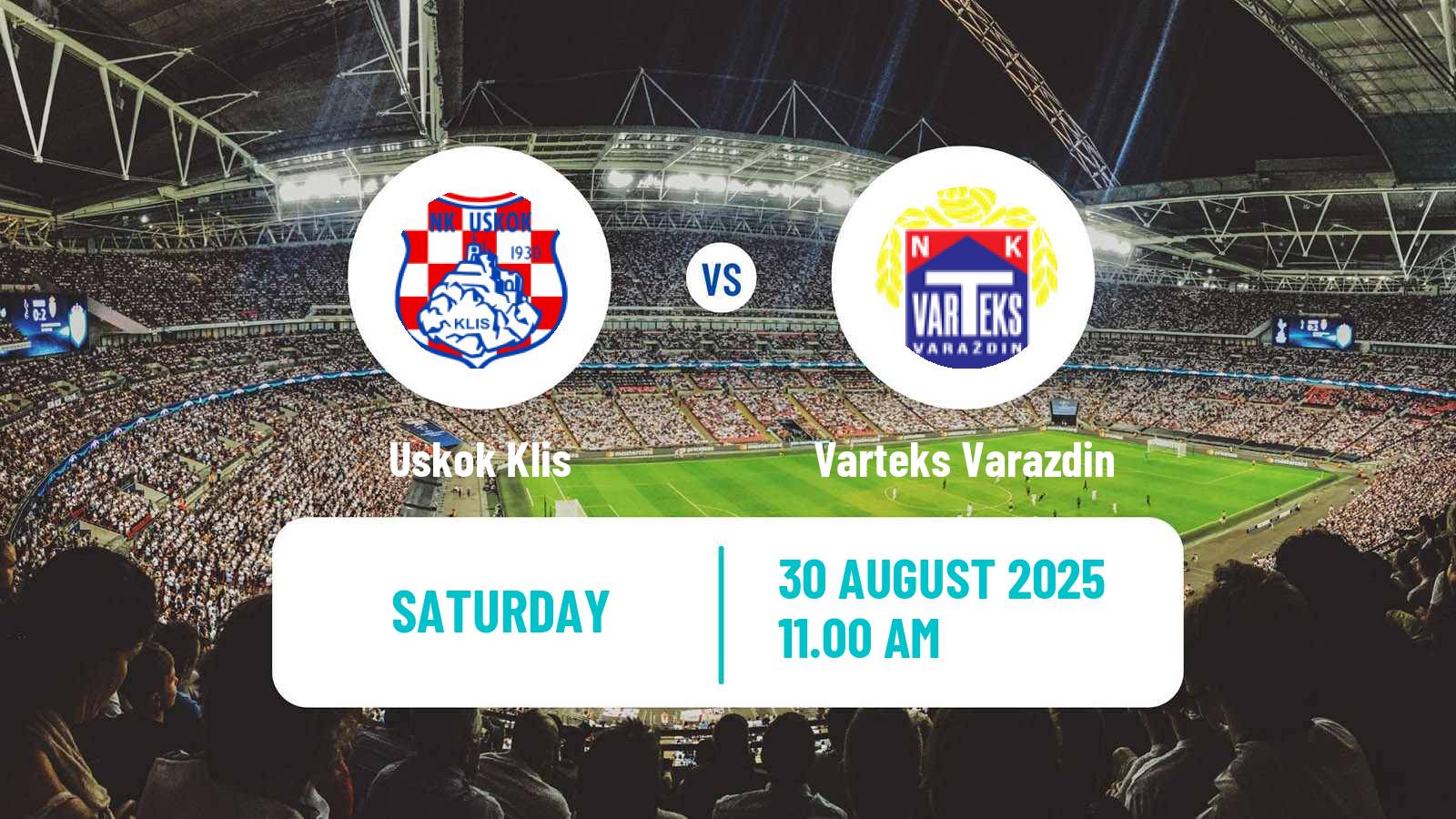 Football Croatian Druga NL Uskok Klis - Varteks Varazdin