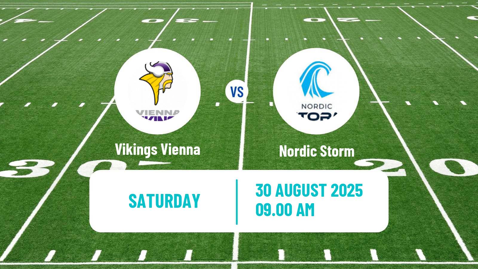 American football European League of American Football Vikings Vienna - Nordic Storm