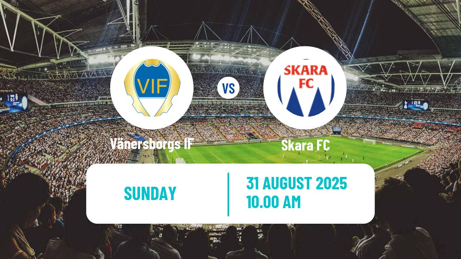 Football Swedish Division 2 - Norra Götaland Vänersborgs IF - Skara