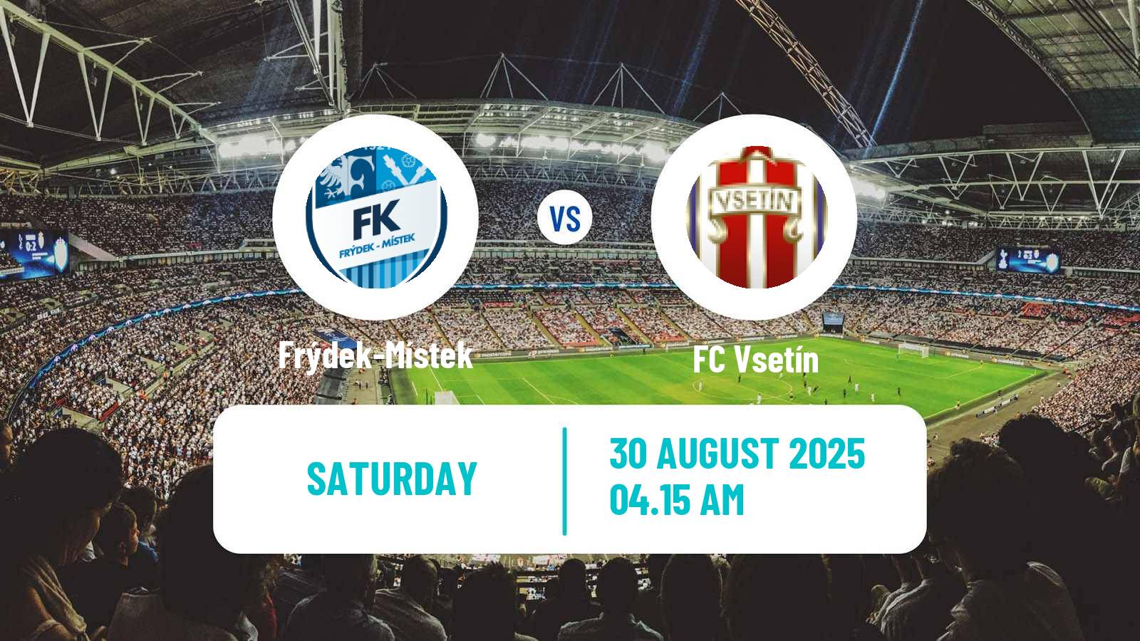 Football Czech MSFL Frýdek-Místek - Vsetín