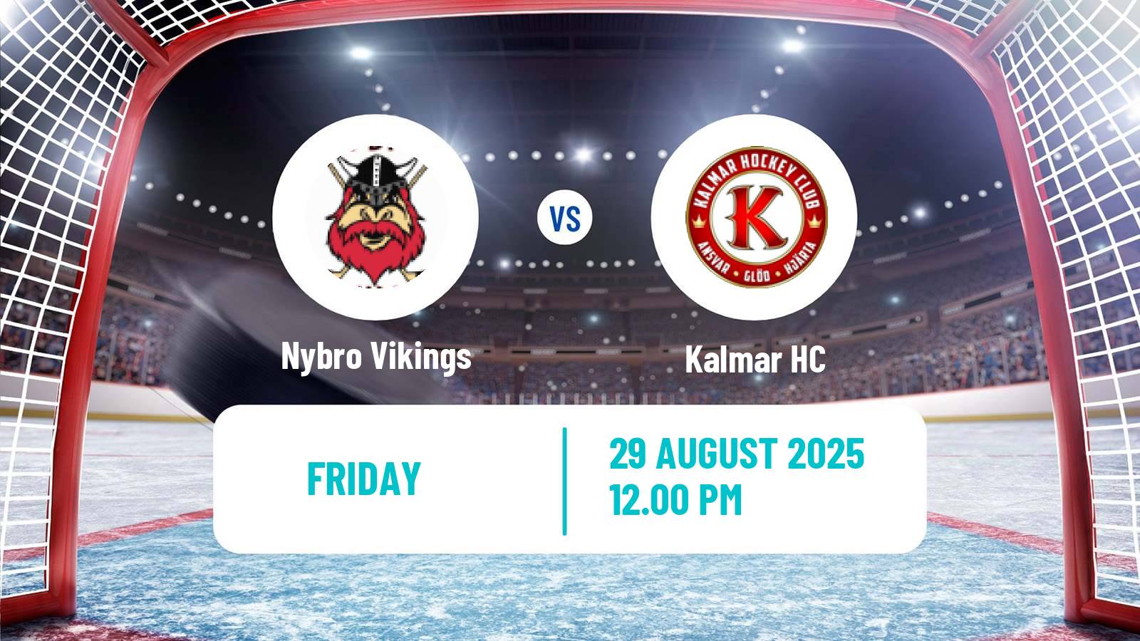 Hockey Club Friendly Ice Hockey Nybro Vikings - Kalmar