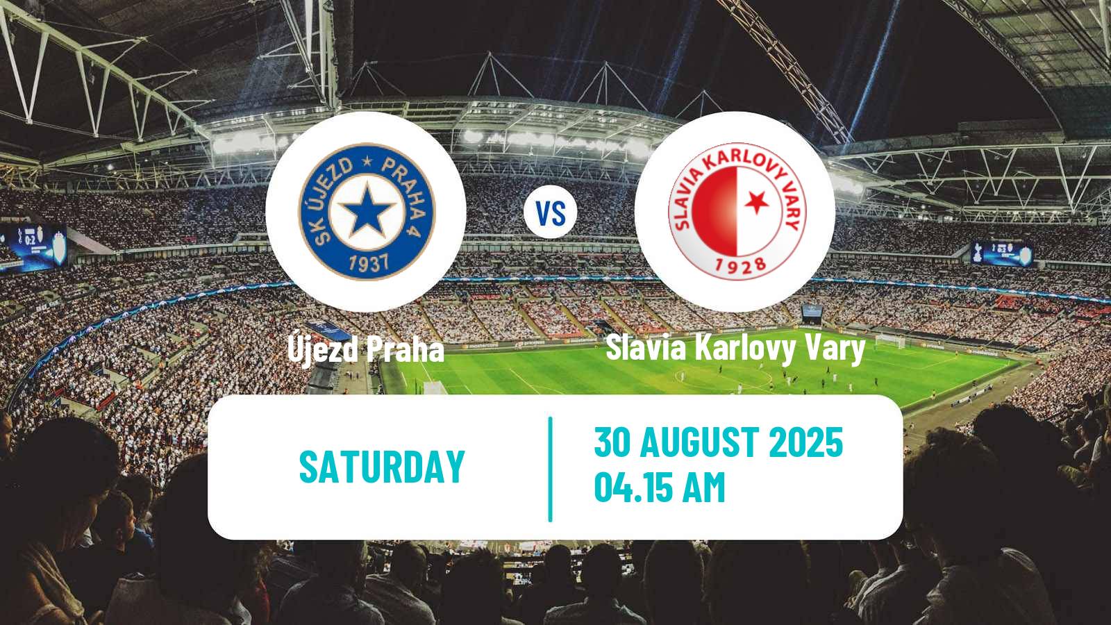 Football Czech Division B Újezd Praha - Slavia Karlovy Vary