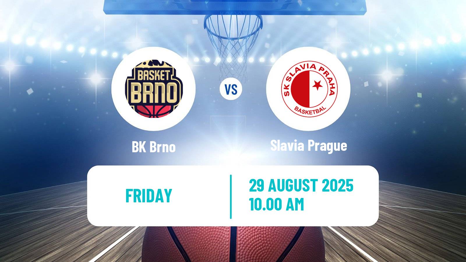 Basketball Club Friendly Basketball Brno - Slavia Prague