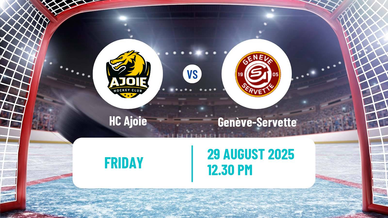 Hockey Club Friendly Ice Hockey Ajoie - Genève-Servette