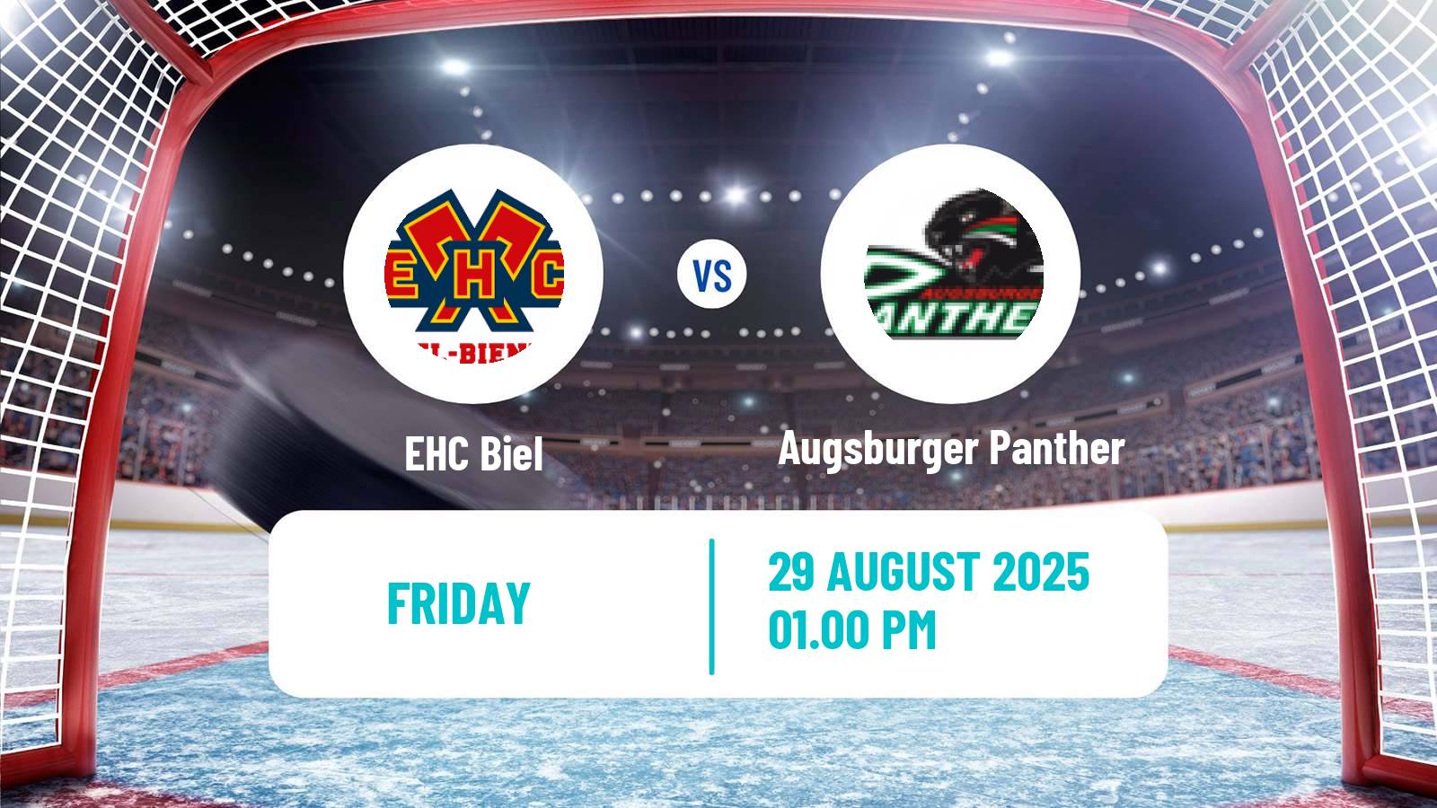 Hockey Club Friendly Ice Hockey Biel - Augsburger Panther