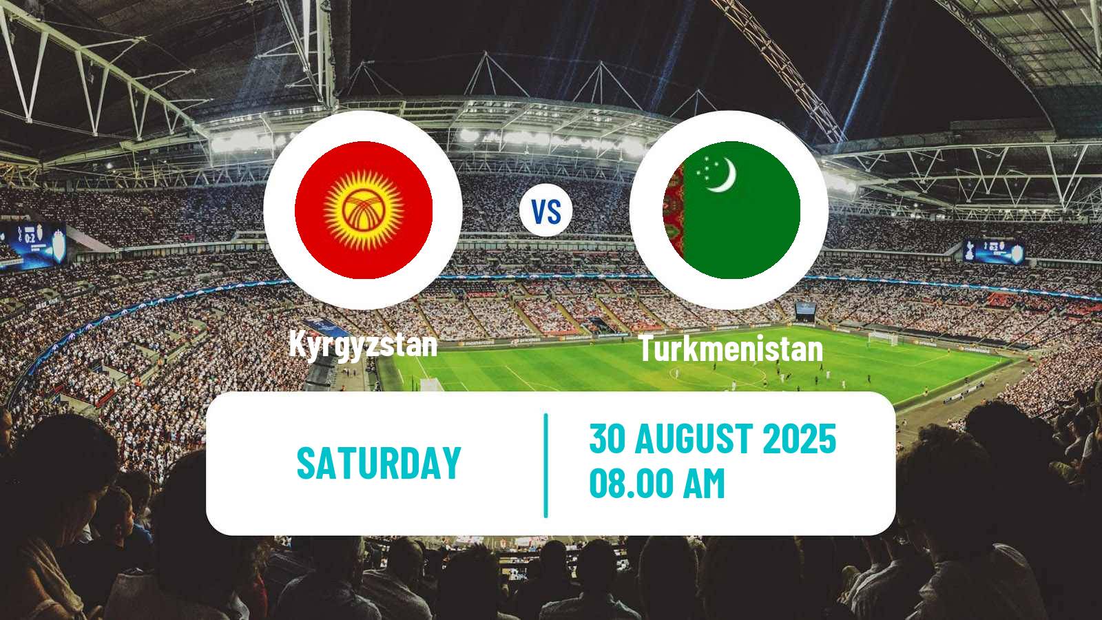 Football CAFA Nations Cup Kyrgyzstan - Turkmenistan